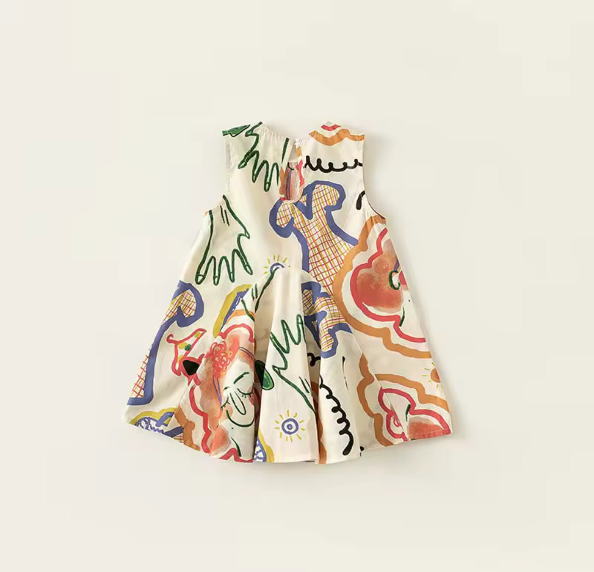 Abstract swing dress