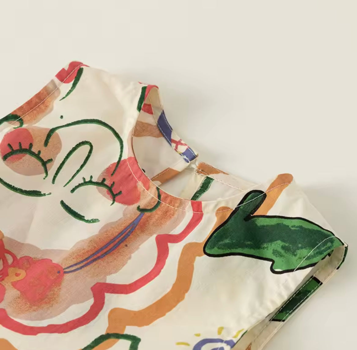 Abstract swing dress
