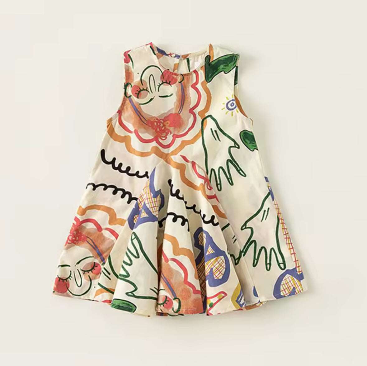 Abstract swing dress